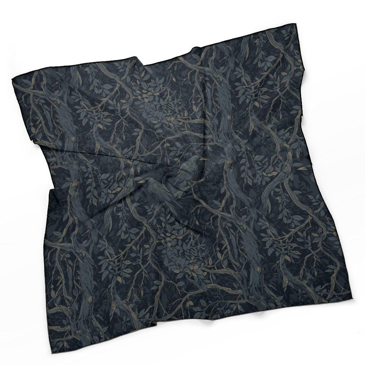 Corporate Goth Gift for you Crow Lovers Gothic Alt Clothing for Dark Academia Enthusiast William Morris Inspired Raven Witchcore Square