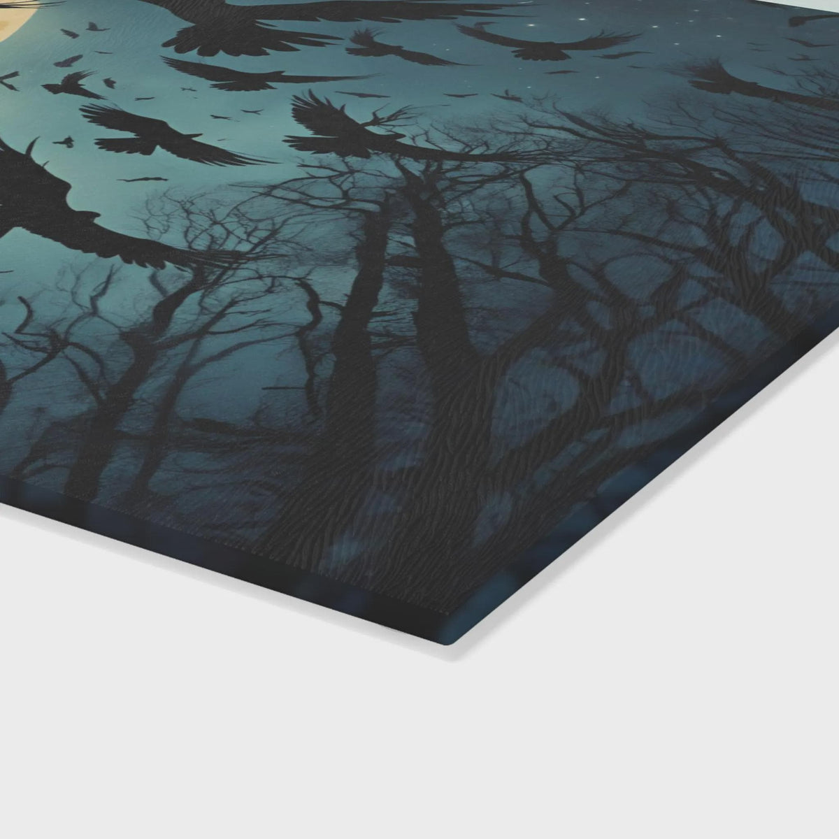 Practical Magic Accessory for Halloween Cutting Board Idea for Good Witch Crow Themed Gifts for Bird Nerd Dark Academia Whimsigoth Decor