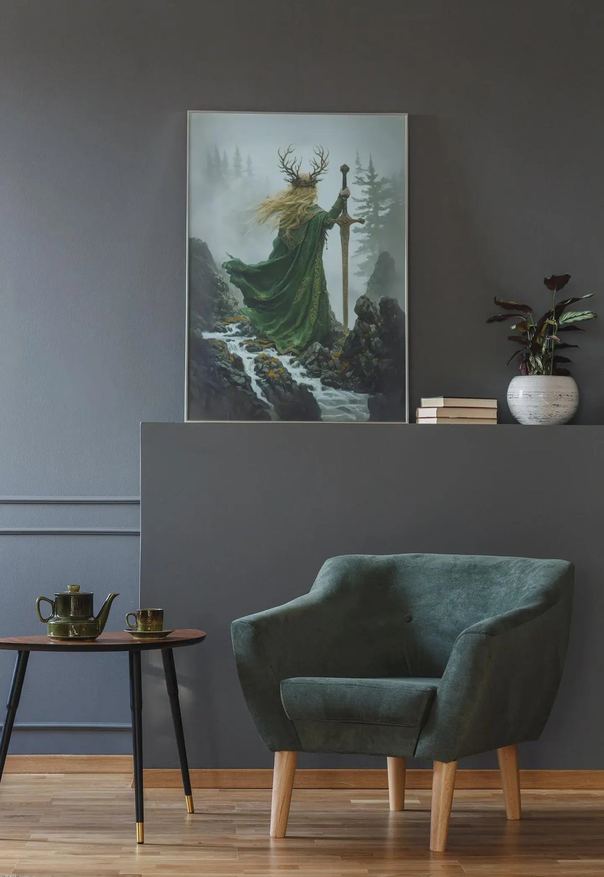 Mystic Woman, Aelin Throne of Glass - Sarah J Maas Inspired Reading Nook Decor