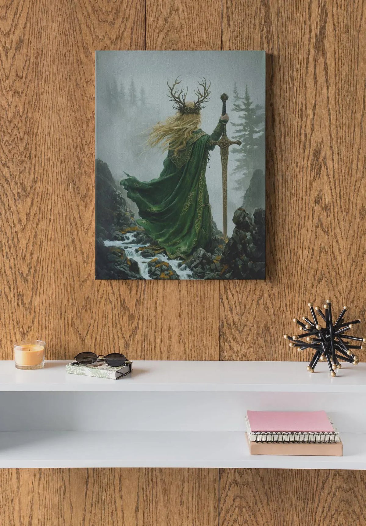 Mystic Woman, Aelin Throne of Glass - Sarah J Maas Inspired Reading Nook Decor