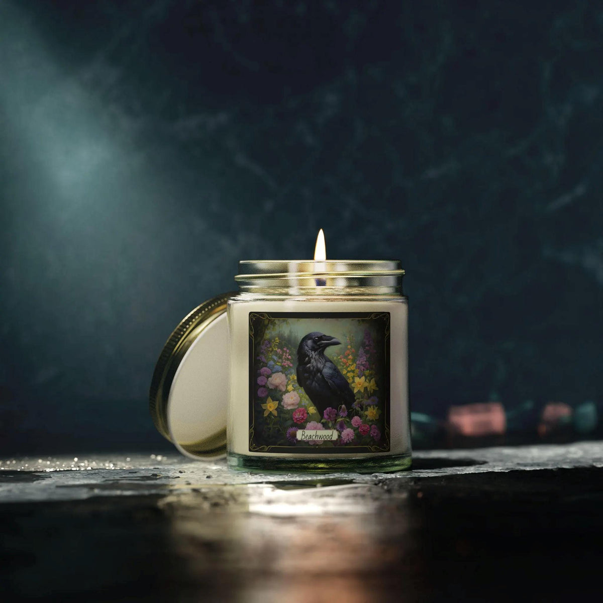 Cottagecore Crow Candle Warmer Lamp Gift for Christmas Dark Academia Decor for Crow Lover fall host gift for Halloween Witch Gift for Bestie