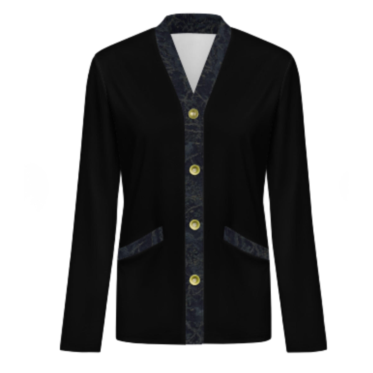 Corporate Goth Professional Lady Suit Dark Academia Crow Poncho-Style Hoodie Raglan William Morris Inspired Christmas Holiday Goth Clothing
