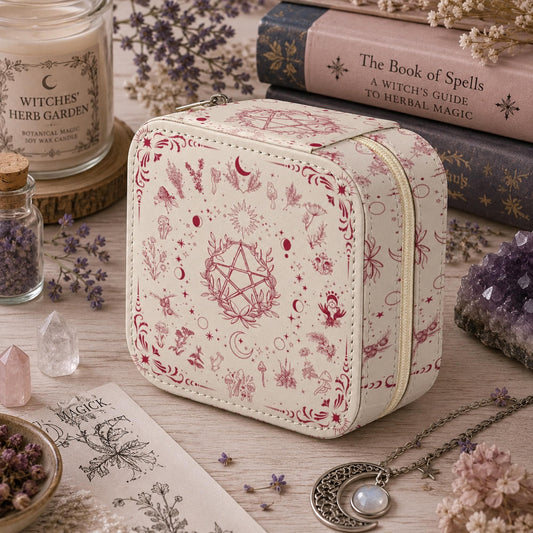 Witchcore Pentagram Decorative Stash Box Design Collection