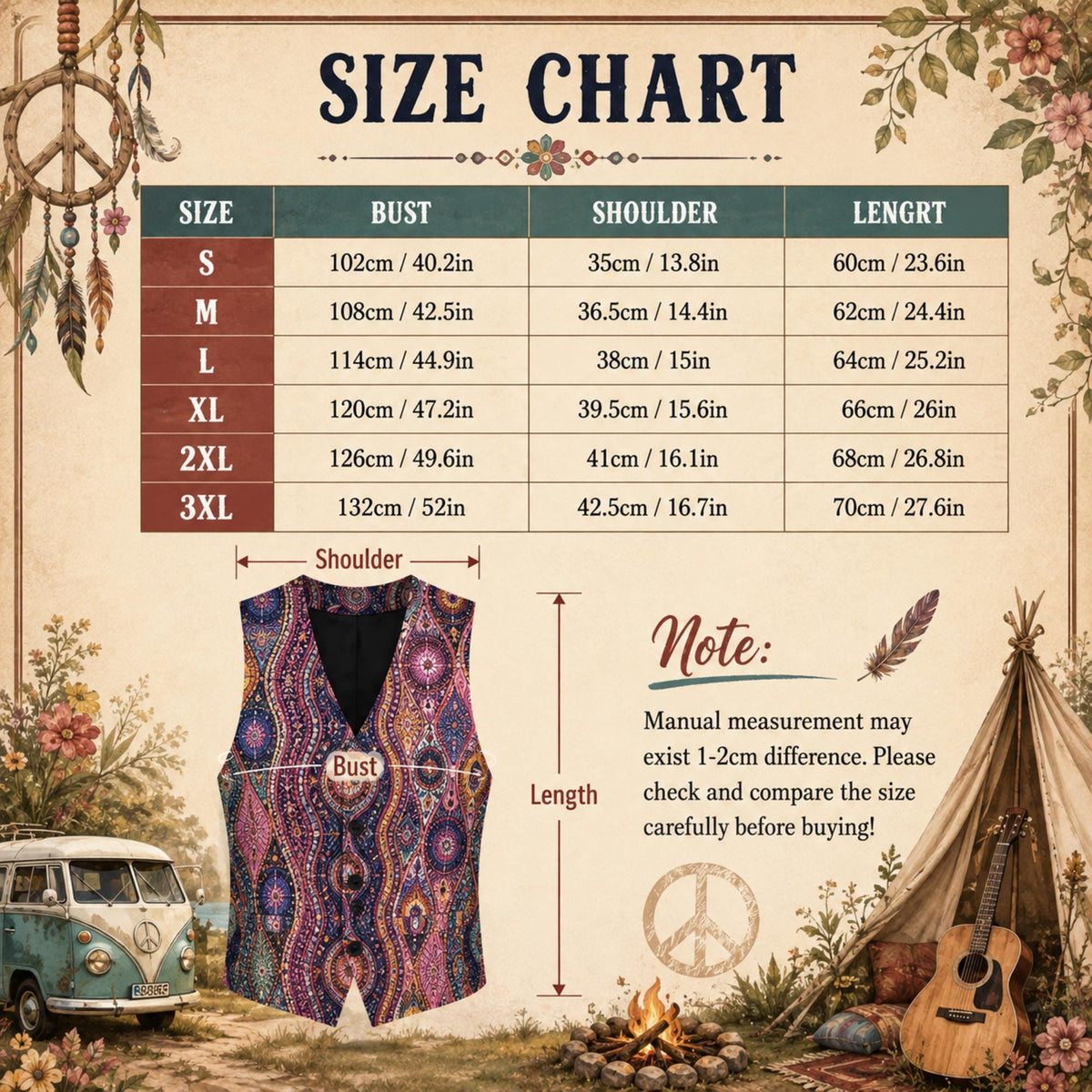 Gift for Dad Green Vest Groomsman Cool Dads Club Hippy Vest Boho Formal Groomsman Plus Size Ren Faire Wedding Guest Father of the Bride