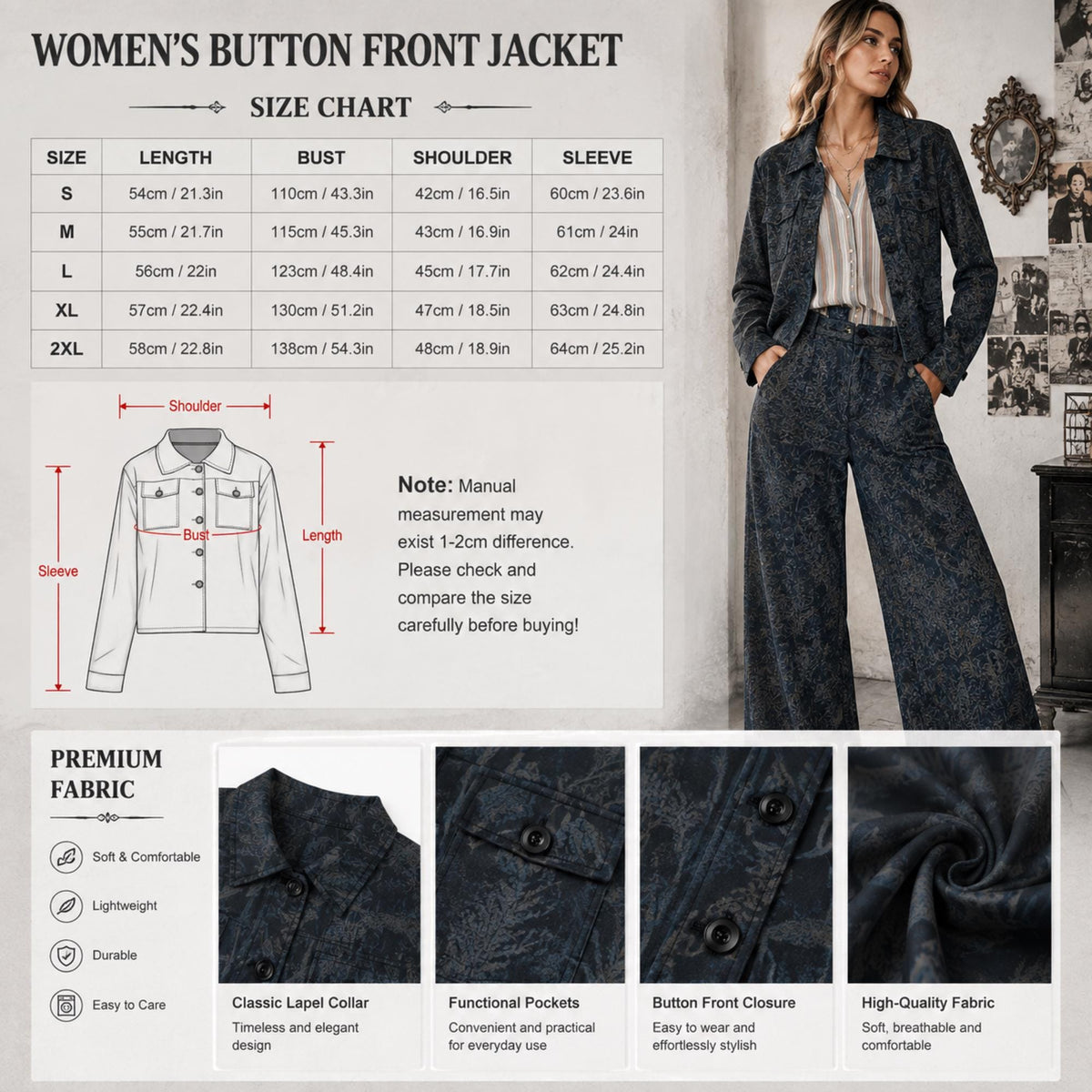 Corporate Goth Professional Lady Suit Dark Academia Crow Poncho-Style Hoodie Raglan William Morris Inspired Christmas Holiday Goth Clothing