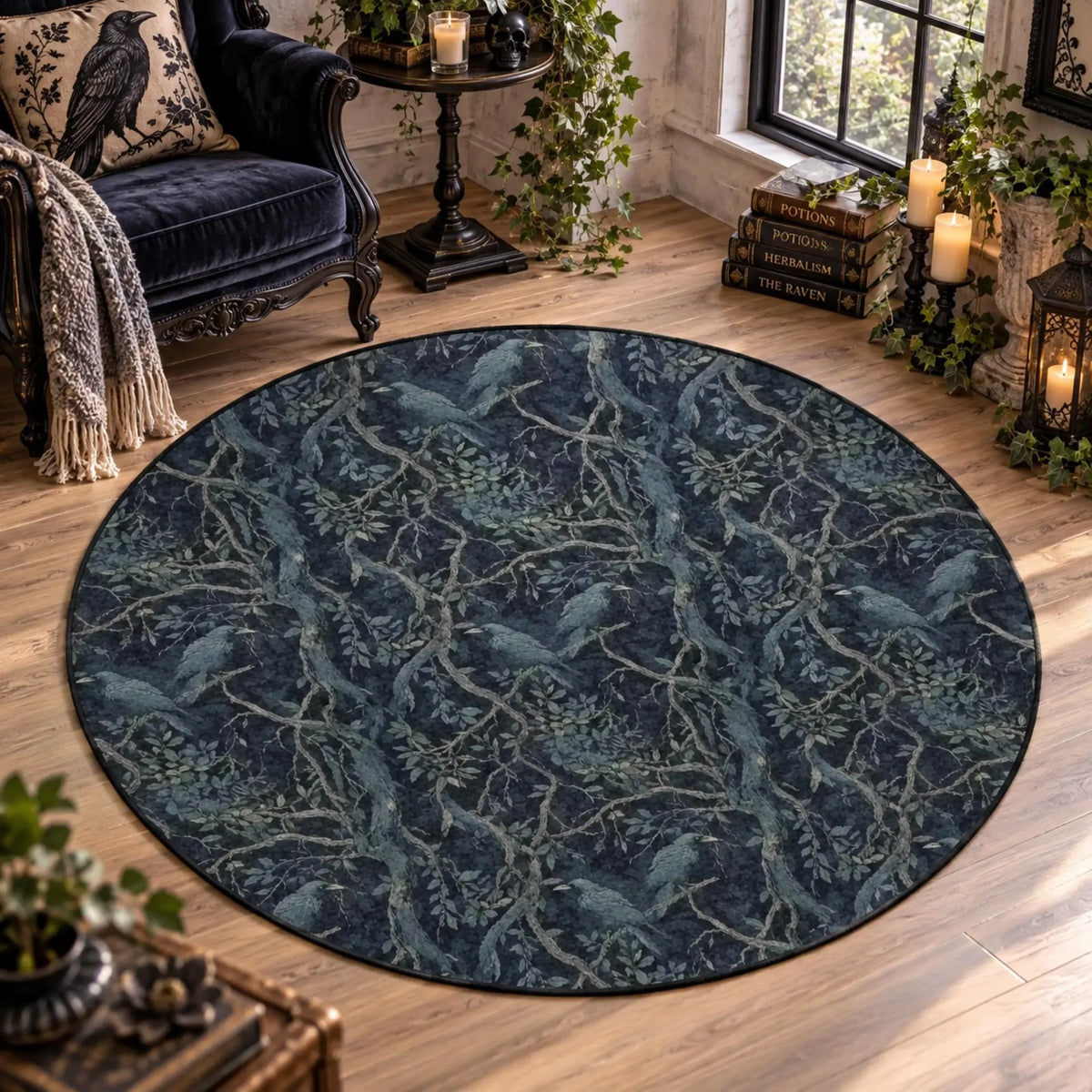 Dark Romance Crow William Morris Design Collection