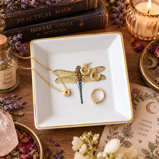 Practical Magic Dragonfly Incense Holder