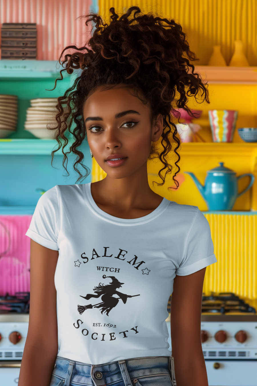 Salem Witch Society Halloween T-shirt, Halloween Shirt - The Witchy Gypsy